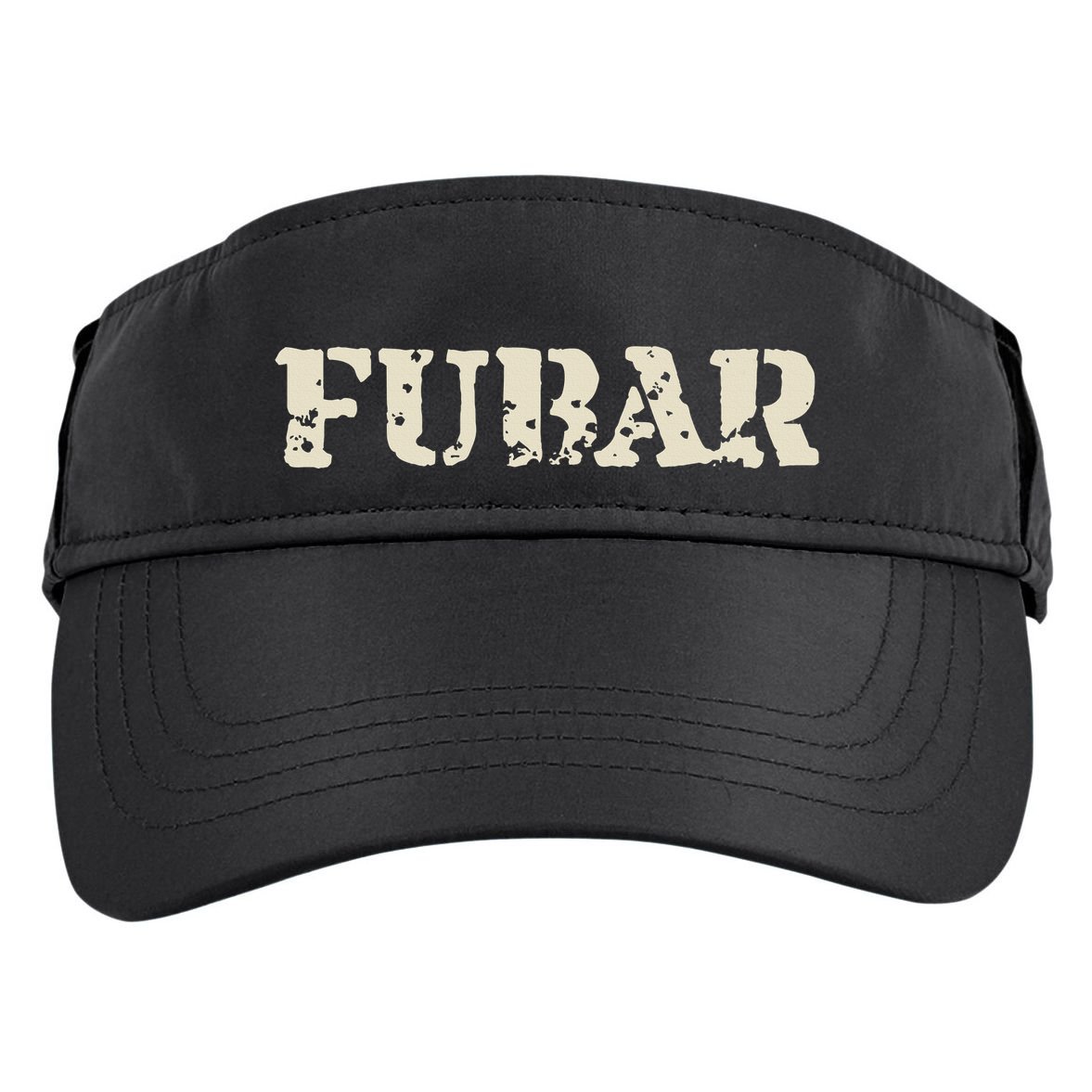 Fubar Funny Military Slang Design Adult Drive Performance Visor