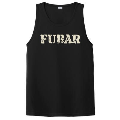 Fubar Funny Military Slang Design PosiCharge Competitor Tank