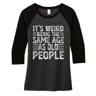 Funny For Men Women Sarcastic Novelty Graphic Women's Tri-Blend 3/4-Sleeve Raglan Shirt