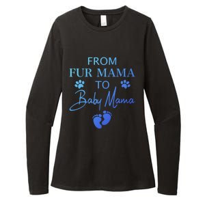 From Fur Mama To Mama Dog Cat Owner New Mom Pregnant Gift Womens CVC Long Sleeve Shirt