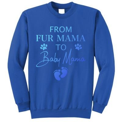 From Fur Mama To Mama Dog Cat Owner New Mom Pregnant Gift Sweatshirt