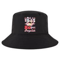 Flower Floral Made In 1945 80 Years Of Perfection Cool Comfort Performance Bucket Hat
