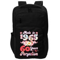 Flower Floral Made In 1965 60 Years Of Perfection Impact Tech Backpack