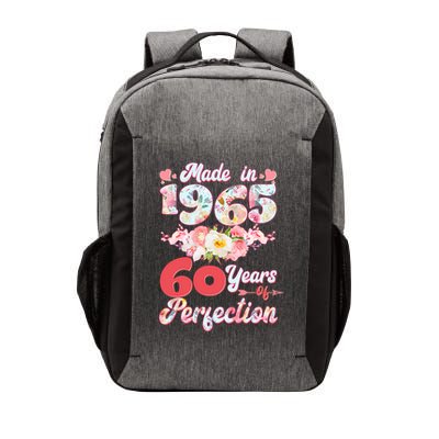 Flower Floral Made In 1965 60 Years Of Perfection Vector Backpack