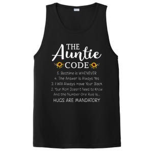 Funny Family Matching Gifts For Aunt The Auntie Code PosiCharge Competitor Tank