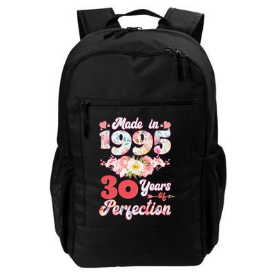 Flower Floral Made In 1995 30 Years Of Perfection Backpack