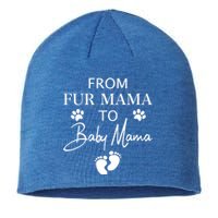 From Fur Mama To Mama Dog Cat Owner New Mom Pregnant Gift Sustainable Beanie