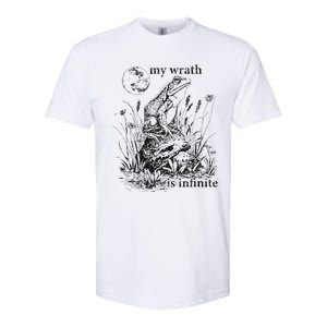 Funny Frog Meme My Wrath Is Infinite Frog Pond Softstyle CVC T-Shirt