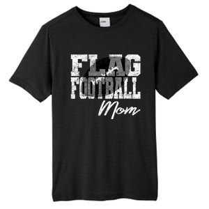 Flag Football Mom Cool Gift Tall Fusion ChromaSoft Performance T-Shirt