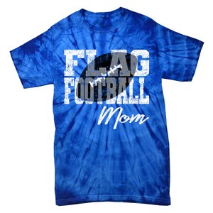 Flag Football Mom Cool Gift Tie-Dye T-Shirt