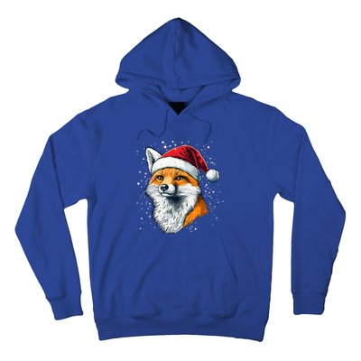 Festive Fox Merry Christmas With Family And Friends Gift Hoodie