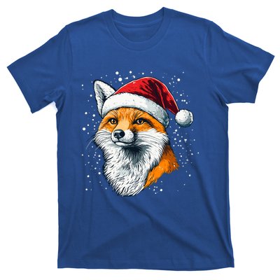 Festive Fox Merry Christmas With Family And Friends Gift T-Shirt