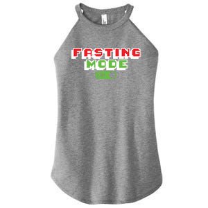 Funny Fasting Mode On Intermittent Fasting Gift Women's Perfect Tri Rocker Tank