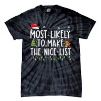 Festive Family Matching Christmas Pajamas Tie-Dye T-Shirt