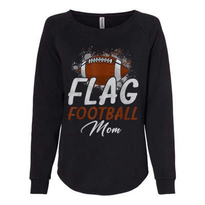 Flag Football Mom Proud Mom Of Ballers Fathers Day Womens California Wash Sweatshirt