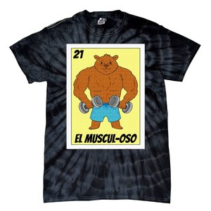 Funny Fitness Mexican Design El Musculoso Tie-Dye T-Shirt