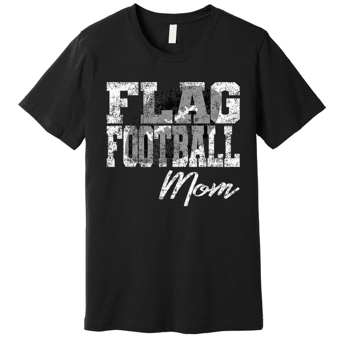 Flag Football Mom Premium T-Shirt