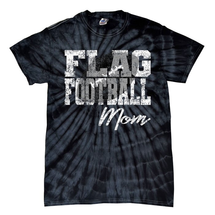 Flag Football Mom Tie-Dye T-Shirt