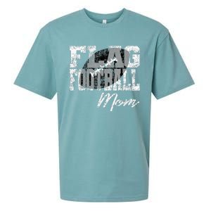 Flag Football Mom Sueded Cloud Jersey T-Shirt