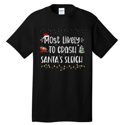 Festive Family Matching Xmas Pajamas Tall T-Shirt