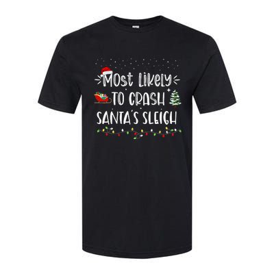 Festive Family Matching Xmas Pajamas Softstyle CVC T-Shirt