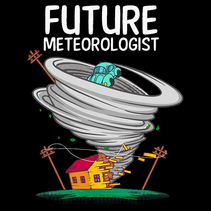 Funny Future Meteorologist Gift For Kids Cool Meteorology Button