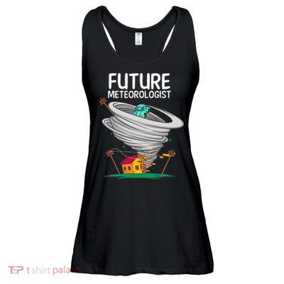 Funny Future Meteorologist Gift For Kids Cool Meteorology Ladies Essential Flowy Tank