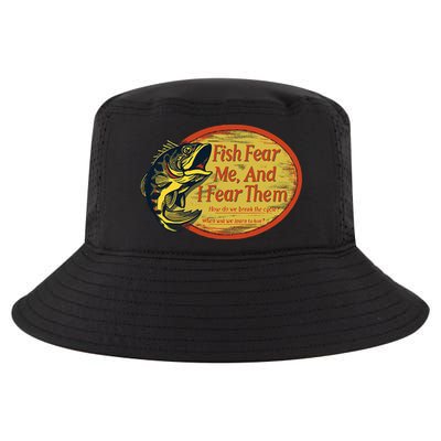 Fish Fear Me And I Fear Them How Do We Break The Cycle Cool Comfort Performance Bucket Hat