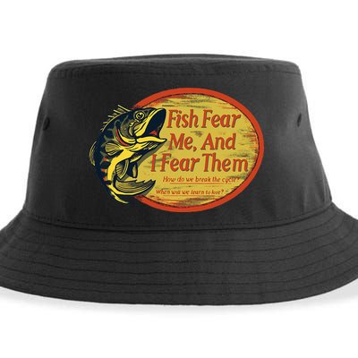 Fish Fear Me And I Fear Them How Do We Break The Cycle Sustainable Bucket Hat