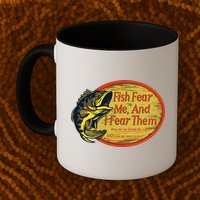 Fish Fear Me And I Fear Them How Do We Break The Cycle Mug