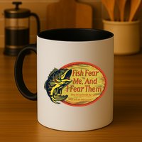 Fish Fear Me And I Fear Them How Do We Break The Cycle Mug