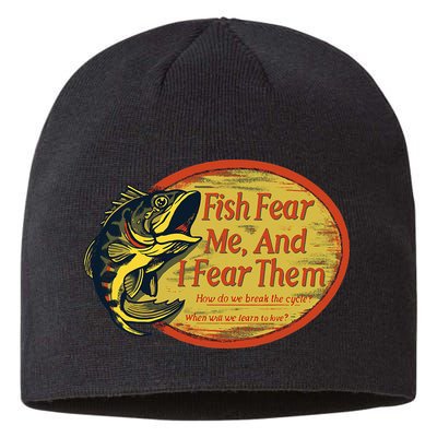 Fish Fear Me And I Fear Them How Do We Break The Cycle Sustainable Beanie