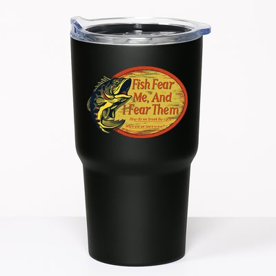 Fish Fear Me And I Fear Them How Do We Break The Cycle Tumbler