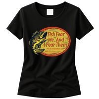 Fish Fear Me And I Fear Them How Do We Break The Cycle Womens T-Shirt