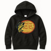 Fish Fear Me And I Fear Them How Do We Break The Cycle Kids Hoodie