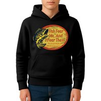 Fish Fear Me And I Fear Them How Do We Break The Cycle Kids Hoodie