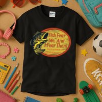 Fish Fear Me And I Fear Them How Do We Break The Cycle Kids T-Shirt