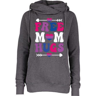 For Funny Moms Free Hugs Design Moms Hugs Free Mom Hugs Cute Gift Womens Funnel Neck Pullover Hood