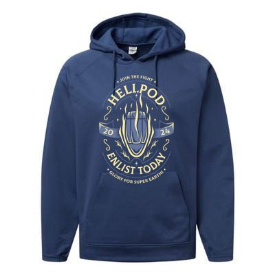 Fight For Managed Democracy Performance Fleece Hoodie