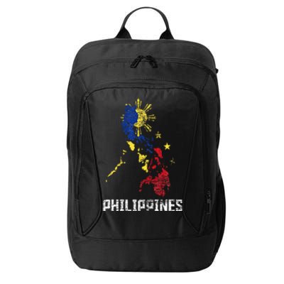 Flag Filipino Map Philippines City Backpack