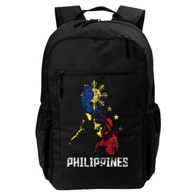 Flag Filipino Map Philippines Daily Commute Backpack