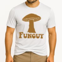 Funguy Funny Mushroom Fun Guy Cooling Performance Crew T-Shirt