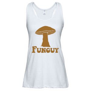 Funguy Funny Mushroom Fun Guy Ladies Essential Flowy Tank