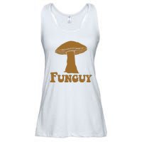 Funguy Funny Mushroom Fun Guy Ladies Essential Flowy Tank