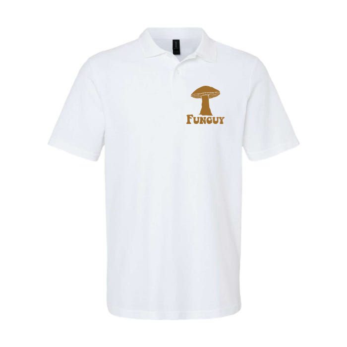 Funguy Funny Mushroom Fun Guy Polo