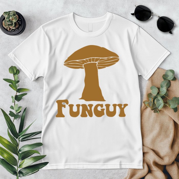 Funguy Funny Mushroom Fun Guy Premium T-Shirt