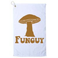 Funguy Funny Mushroom Fun Guy Golf Towel