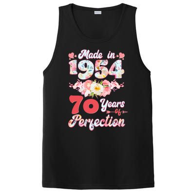 Flower Floral Made In 1954 70 Years Of Perfection PosiCharge Competitor Tank