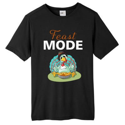 Funny Feast Mode Holiday Gobble Thanksgiving Gift Turkey Gift Tall Fusion ChromaSoft Performance T-Shirt