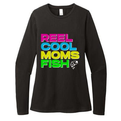 Funny Fishing Mom Gift Womens CVC Long Sleeve Shirt